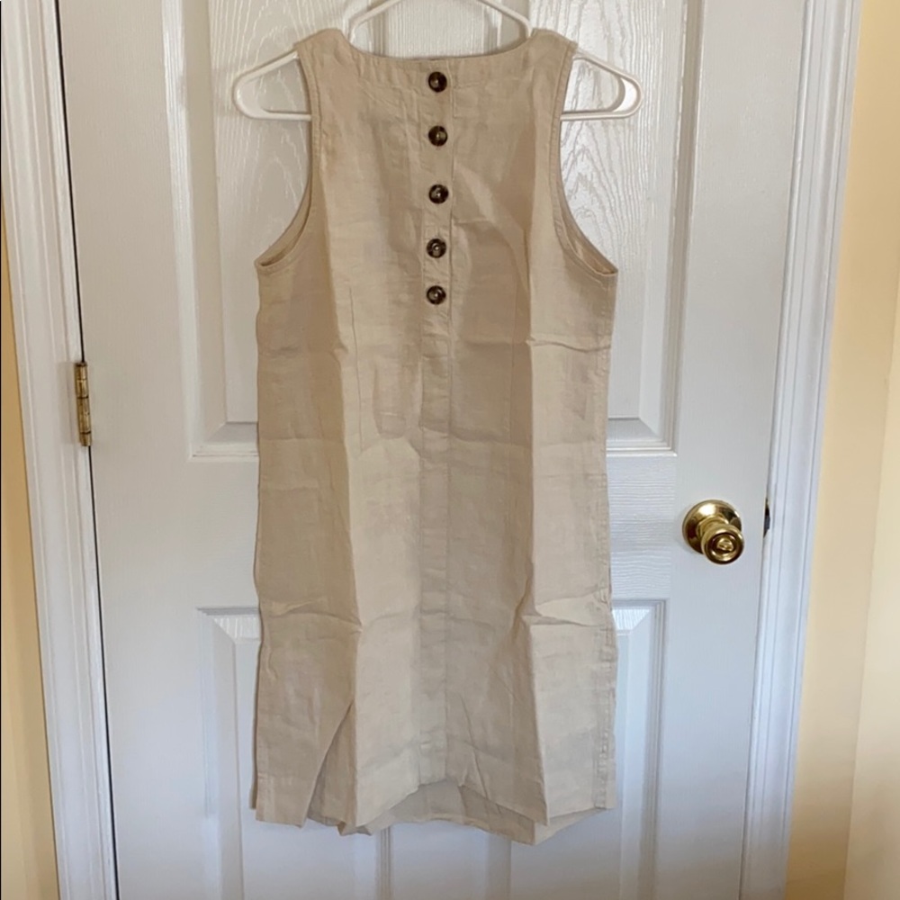 J Crew Beige Summer Dress